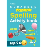 Scrabble Junior Spelling Activity Book 5-6