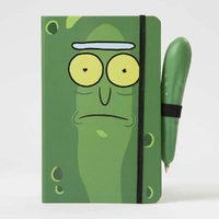 Rick And Morty: Pickle Rick Hardcover Ruled Journal With Pen